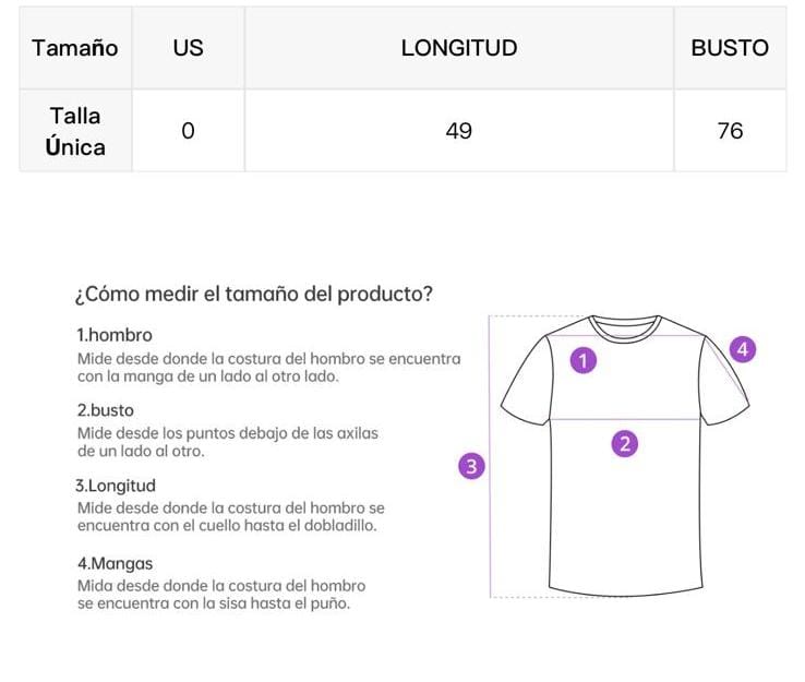 camiseta manga corta